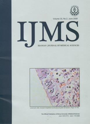 Medical Sciences - Volume:33 Issue: 2, Jun 2008
