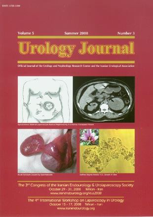 Urology Journal - Volume:5 Issue: 3, Summer 2008