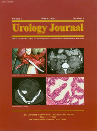 Urology Journal - Volume:6 Issue: 1, Winter 2009