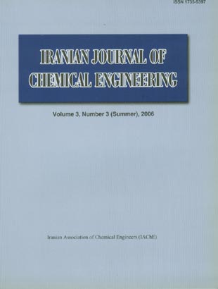 Chemical Engineering - Volume:3 Issue: 3, Summer 2006