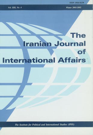 International Affairs - Volume:13 Issue: 4, Winter 2001-2002