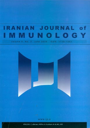 immunology - Volume:6 Issue: 2, Spring 2009