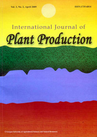 Plant Production - Volume:3 Issue: 2, April 2009