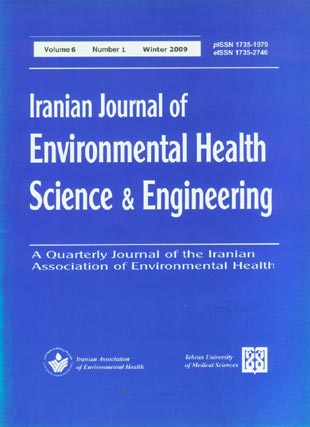 Environmental Health Science and Engineering - Volume:6 Issue: 2, spring 2009