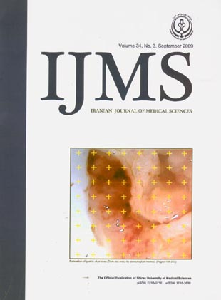Medical Sciences - Volume:34 Issue: 3, sep 2009