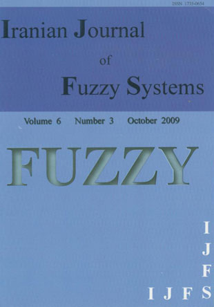 fuzzy systems - Volume:6 Issue: 3, Oct 2009