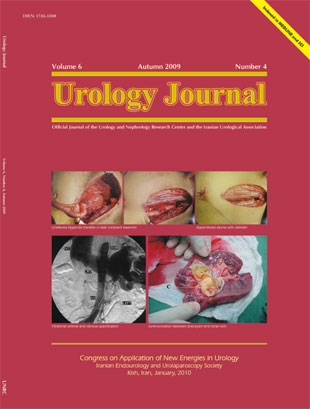 Urology Journal - Volume:6 Issue: 4, Autumn 2009
