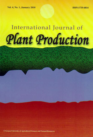 Plant Production - Volume:4 Issue: 1, Jan 2010