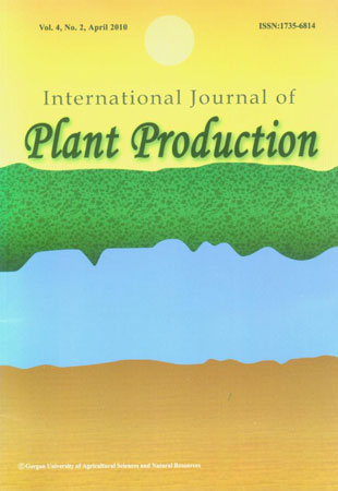 Plant Production - Volume:4 Issue: 2, Apr 2010