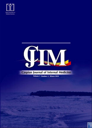 Caspian Journal of Internal Medicine - Volume:1 Issue: 1, Winter 2010