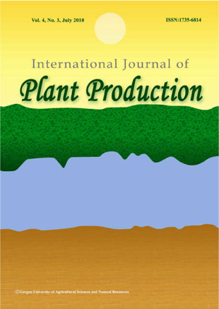 Plant Production - Volume:4 Issue: 3, Jul 2010