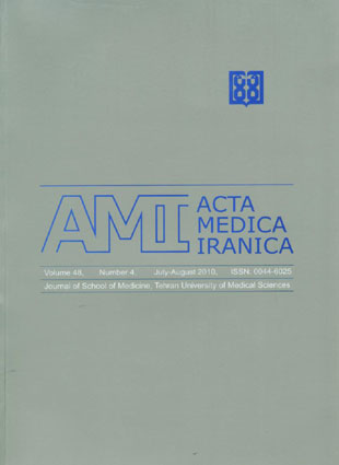 Acta Medica Iranica - Volume:48 Issue: 4, July - Aug 2010