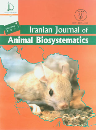 Animal Biosystematics - Volume:1 Issue: 1, Winter-Spring 2005