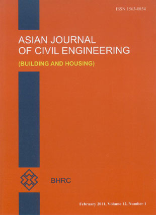 Asian journal of civil engineering - Volume:12 Issue: 1, Feb 2011