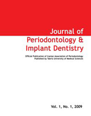 Advanced Periodontology and Implant Dentistry - Volume:1 Issue: 1, Dec 2009
