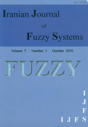fuzzy systems - Volume:7 Issue: 3, Oct 2010