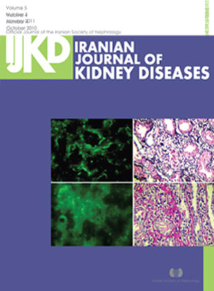 Kidney Diseases - Volume:5 Issue: 1, Jan 2011