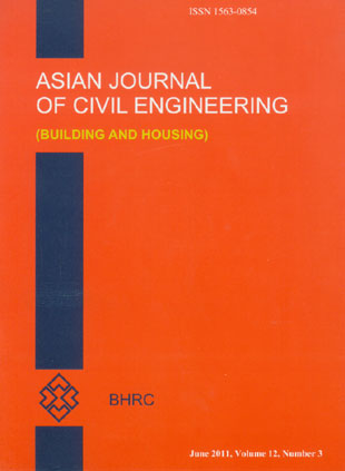 Asian journal of civil engineering - Volume:12 Issue: 3, Jun 2011