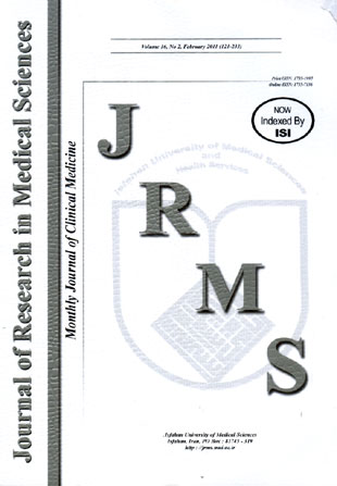 Research in Medical Sciences - Volume:16 Issue: 2, Feb 2011