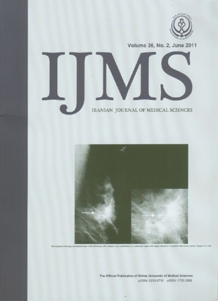 Medical Sciences - Volume:36 Issue: 2, Jun 2011