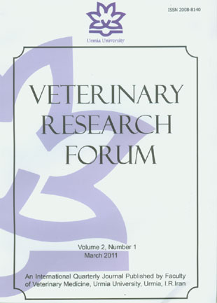Veterinary Research Forum - Volume:2 Issue: 1, Winter 2011