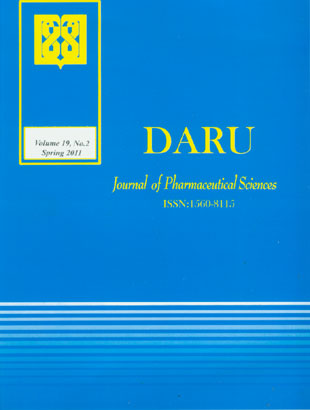 DARU, Journal of Pharmaceutical Sciences - Volume:19 Issue: 2, 2011