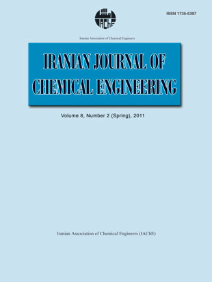 Chemical Engineering - Volume:8 Issue: 2, Spring 2011