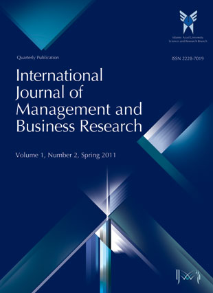 International Journal of Management and Business Research - Volume:1 Issue: 2, 2011
