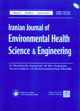 Environmental Health Science and Engineering - Volume:8 Issue: 3, Summer 2011
