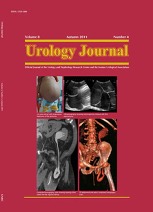 Urology Journal - Volume:8 Issue: 4, Autumn 2011