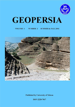 Geopersia - Volume:1 Issue: 2, Summer- Autumn 2011