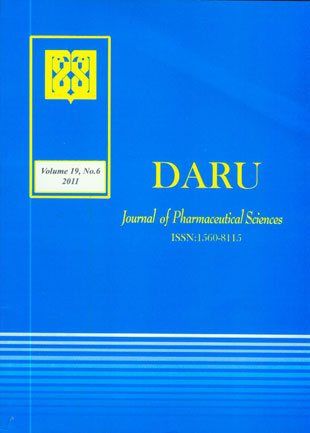 DARU, Journal of Pharmaceutical Sciences - Volume:19 Issue: 6, 2011
