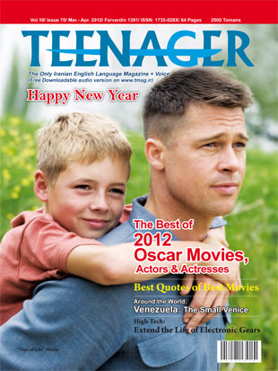 Teenager - Volume:9 Issue: 70, May-Apr 2012