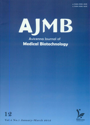 Avicenna Journal of Medical Biotechnology - Volume:4 Issue: 1, Jan-Mar2012