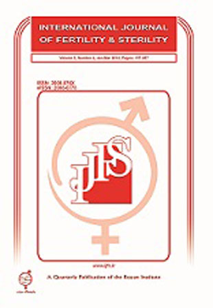 Fertility and Sterility - Volume:5 Issue: 4, Jan-Mar 2012