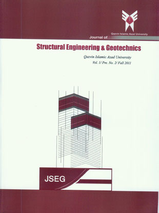 Structural Engineering and Geotechnics - Volume:1 Issue: 2, Autumn 2011