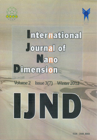 Nano Dimension - Volume:2 Issue: 3, Winter2012