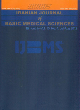 Basic Medical Sciences - Volume:15 Issue: 4, Jul-Aug 2012