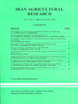 Iran Agricultural Research - Volume:30 Issue: 1, Winter and Spring 2011