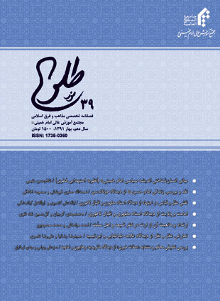 پژوهشنامه حکمت و فلسفه اسلامی - سال دهم شماره 39 (بهار 1391)