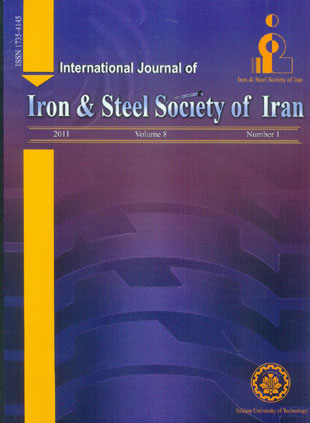 Iron and steel society of Iran - Volume:8 Issue: 1, Summer and Autumn 2011