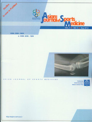 Sports Medicine - Volume:3 Issue: 3, Sep 2012