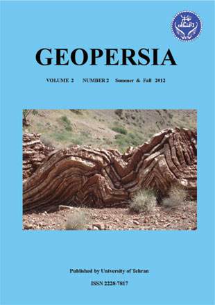 Geopersia - Volume:2 Issue: 2, Summer- Autumn 2012