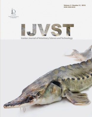 Veterinary Science and Technology - Volume:4 Issue: 1, Winter and Spring 2012