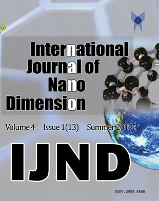 Nano Dimension - Volume:4 Issue: 1, Summer 2013