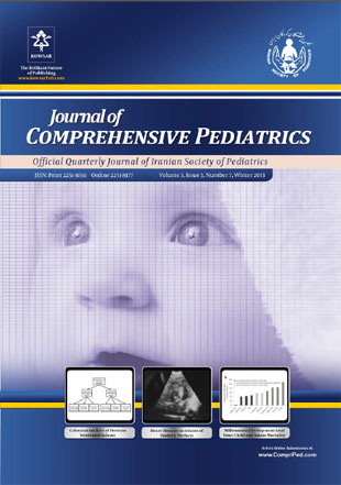 Comprehensive Pediatrics - Volume:4 Issue: 2, Dec 2013