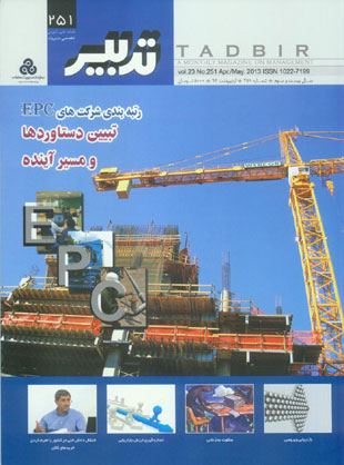 تدبیر - پیاپی 251 (اردیبهشت 1392)