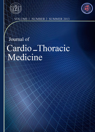 Cardio -Thoracic Medicine - Volume:1 Issue: 2, Summer 2013