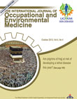 Occupational and Environmental Medicine - Volume:4 Issue: 4, Oct 2013