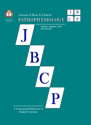 Basic & Clinical Pathophysiology - Volume:1 Issue: 1, Winter-Spring 2013